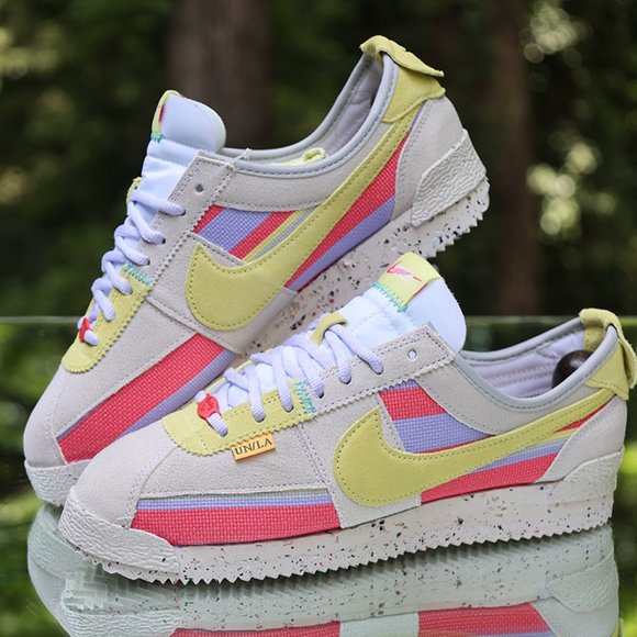 Nike Cortez Union LA Lemon Frost Men's Size 9 - Picture 2 of 13